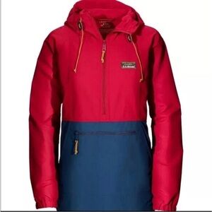 L.L. Bean Women's Mountain Classic Anorak, Multi-Color | rain jacket | hiking